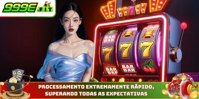 Processamento extremamente rápido, superando todas as expectativas