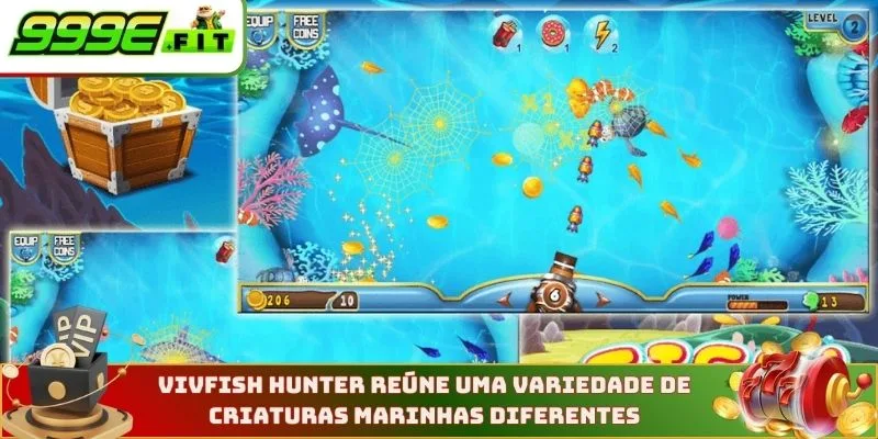 Vivencie o melhor jogo de tiro ao peixe com recompensas incríveis